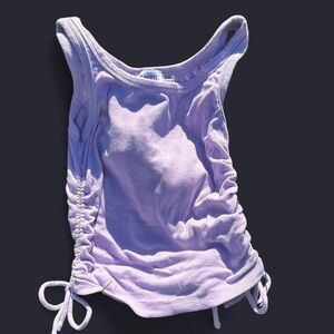 Princess Polly Lavender Ruched Tank Top